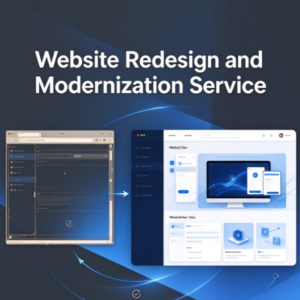 Website Redesign and Modernization Service